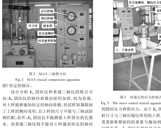 應變控制式三軸壓縮儀