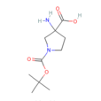 3-氨基-1-Boc-吡咯烷-3-羧酸