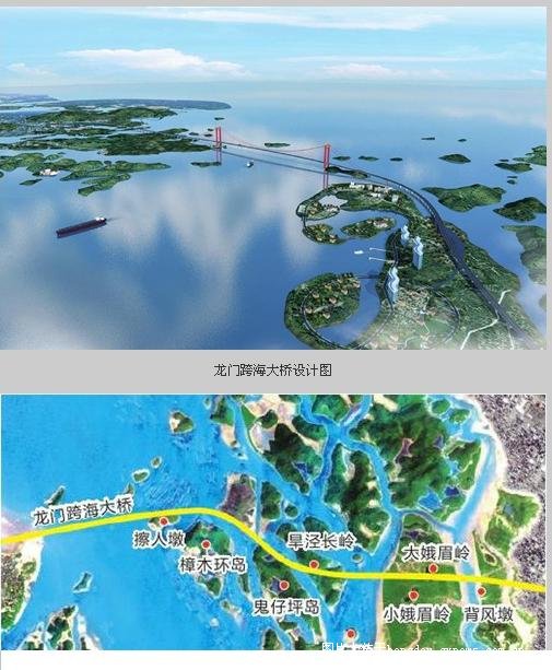 龍門跨海大橋設計圖