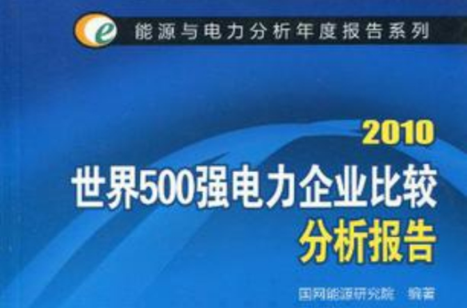 2010世界500強電力企業比較分析報告(世界500強電力企業比較分析報告)