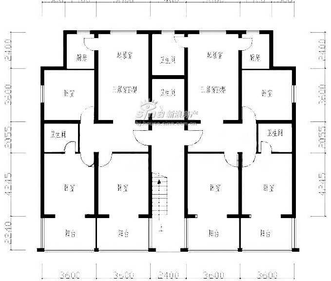 北京龍脈溫泉花園戶型圖