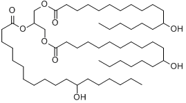 12-羥基十八酸與1,2,3-丙三醇的酯化物