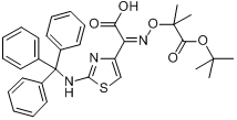 (Z)-2-（2-三苯甲基氨基噻唑-4-基）-2-（2-叔丁氧羰基丙-2-氧亞氨）乙酸