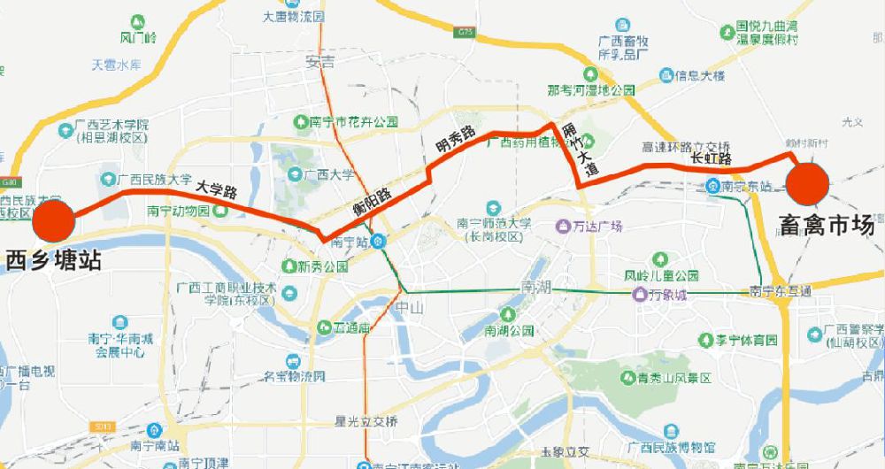 南寧公交D19路