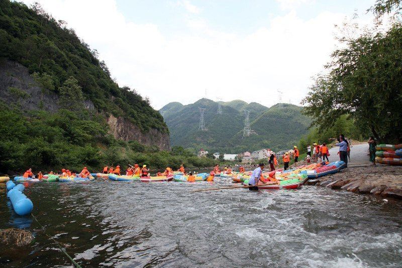 五泄叢林探險漂流