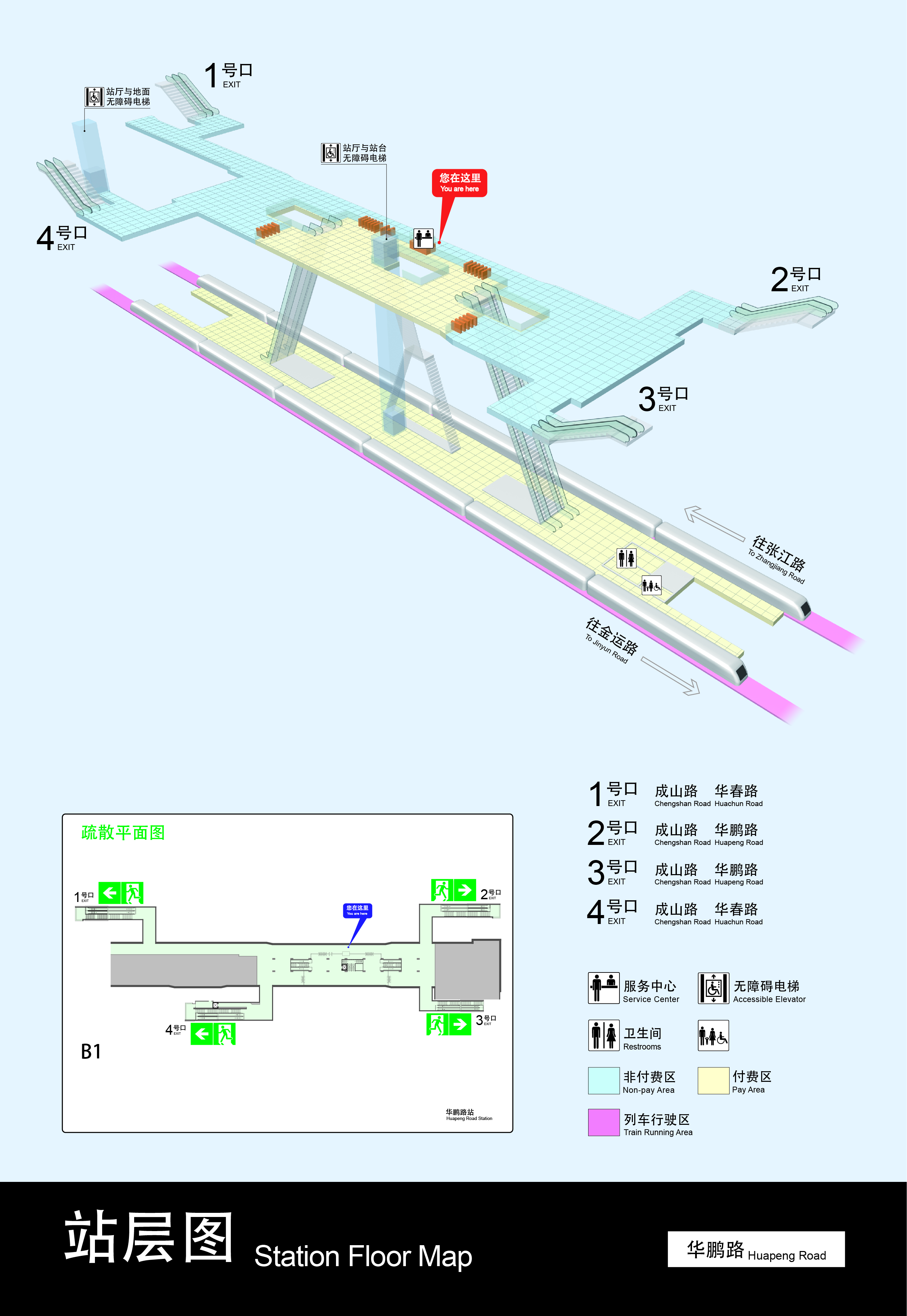 華鵬路站