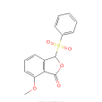 7-甲氧基-3-苯磺醯基-1(3H)-異苯並呋喃酮