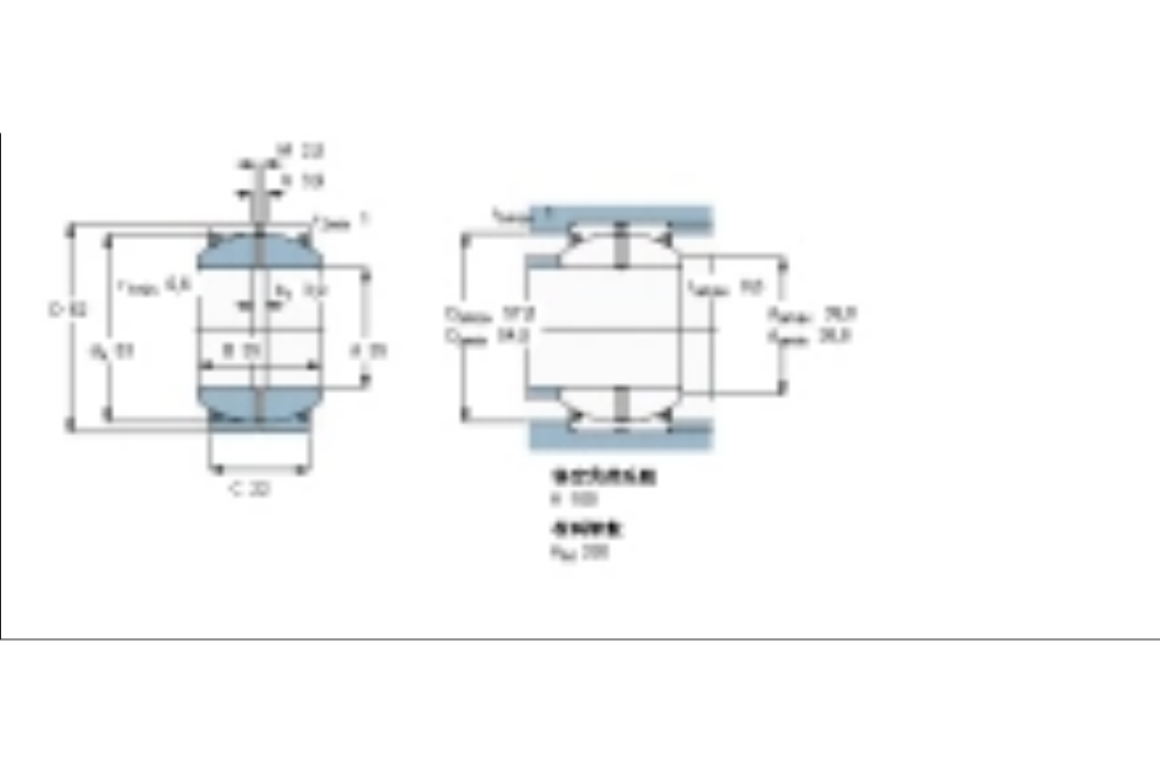 SKF GEH35ES-2LS軸承