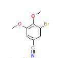 3-溴-4,5-二甲氧基苯甲腈