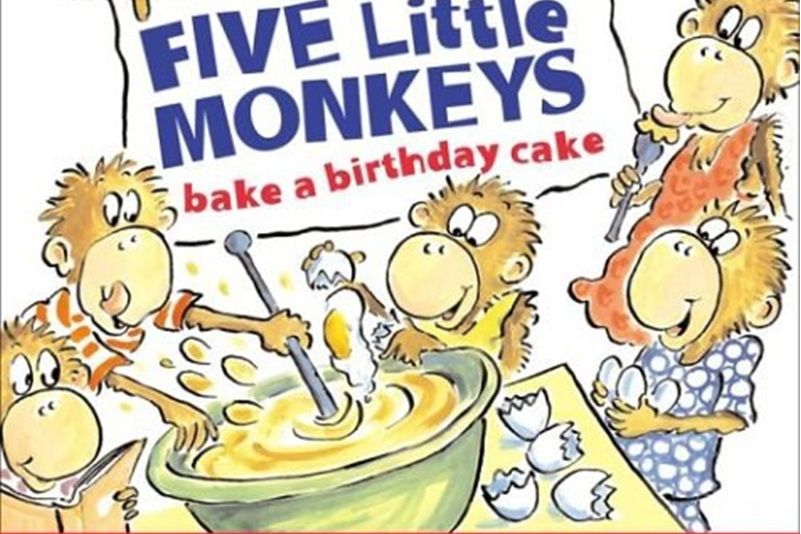 Five Little Monkeys Bake a Birthday Cake