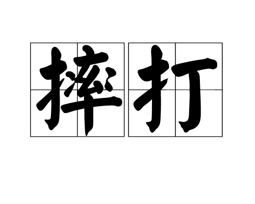 摔打(詞語)