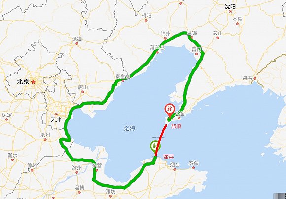 渤海海峽跨海通道(渤海跨海大橋)