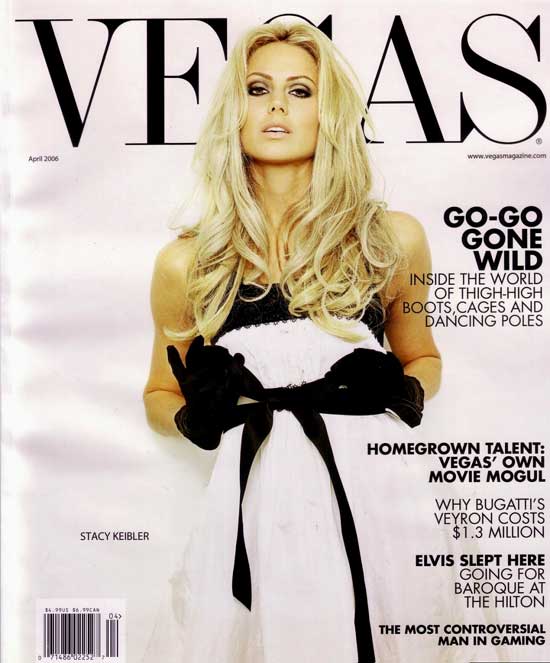 Stacy登上《VEGAS》雜誌封面