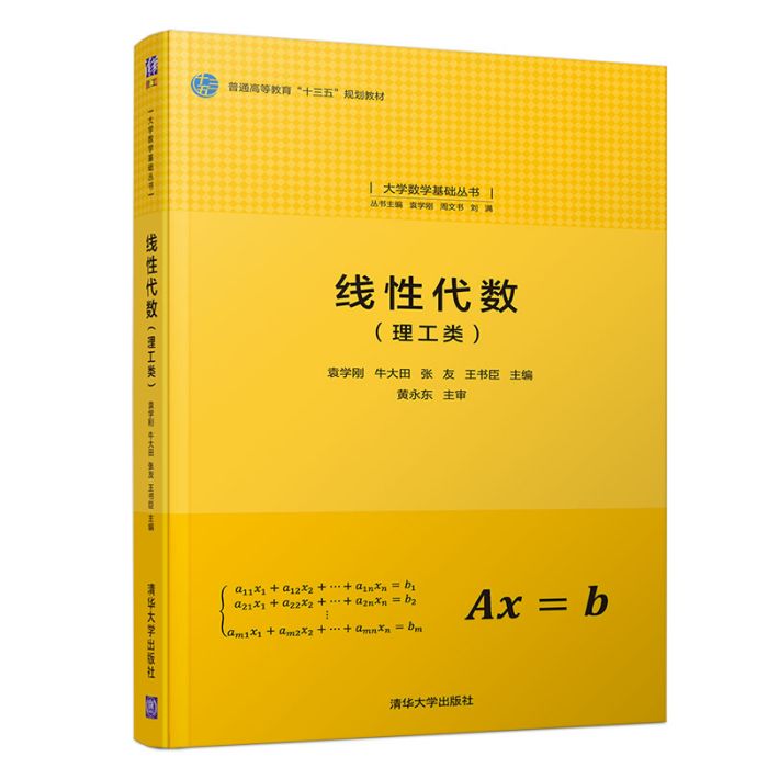 線性代數（理工類）(2019年清華大學出版社出版的圖書)