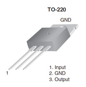 7805三端穩壓積體電路