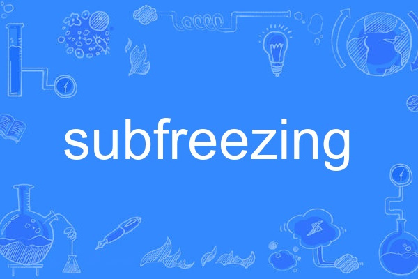 subfreezing