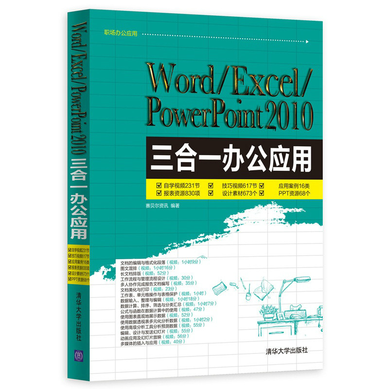 Word/Excel/PowerPoint 2010三合一辦公套用
