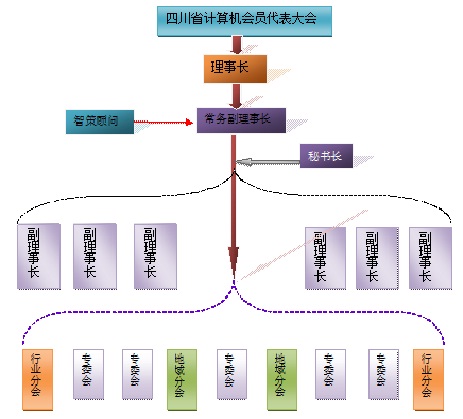 四川省計算機學會組織構成