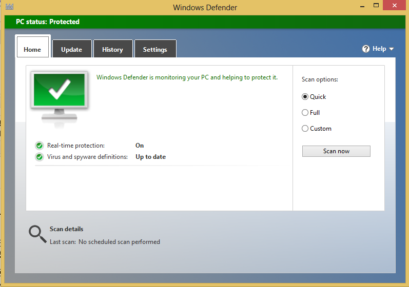 Windows Defender(defender)