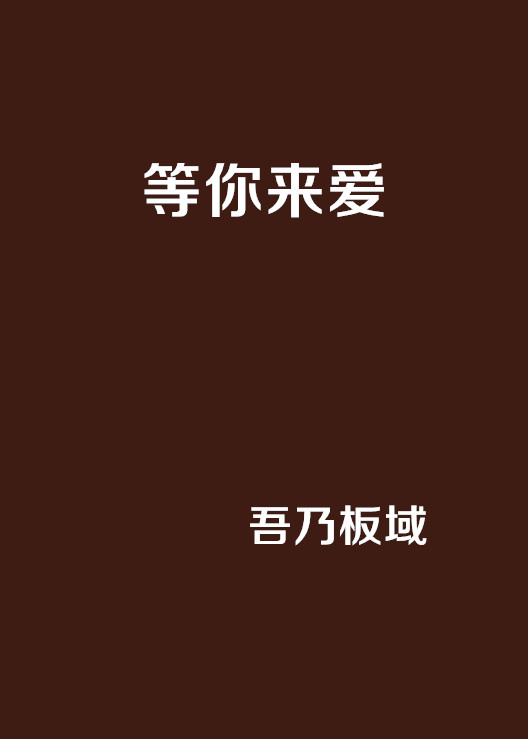 等你來愛(小說)