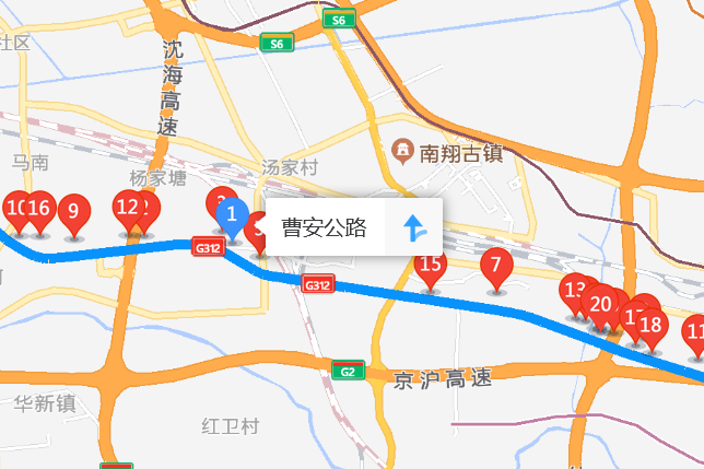 曹安公路1098號