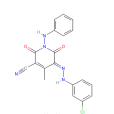 5-[（3-氯苯基）偶氮]-1,2-二氫-6-羥-4-甲基-2-氧代-1-苯氨基-3-吡啶腈