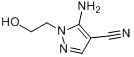 1-羥乙基-4-氰基-5-氨基吡唑