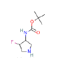 （4-氟-3-吡咯烷基）氨基甲酸叔丁酯