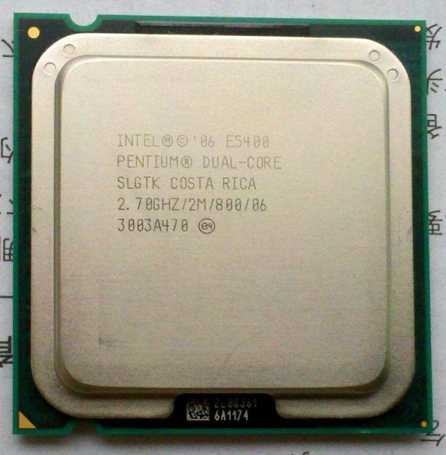 Intel酷睿2雙核E5400