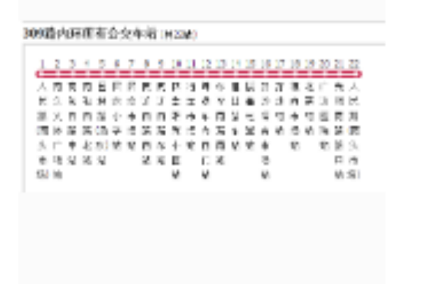 中山公交309路