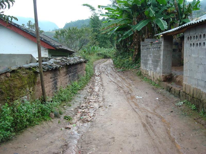 雲南省景東彝族自治縣安定鄉舊村村村內道路