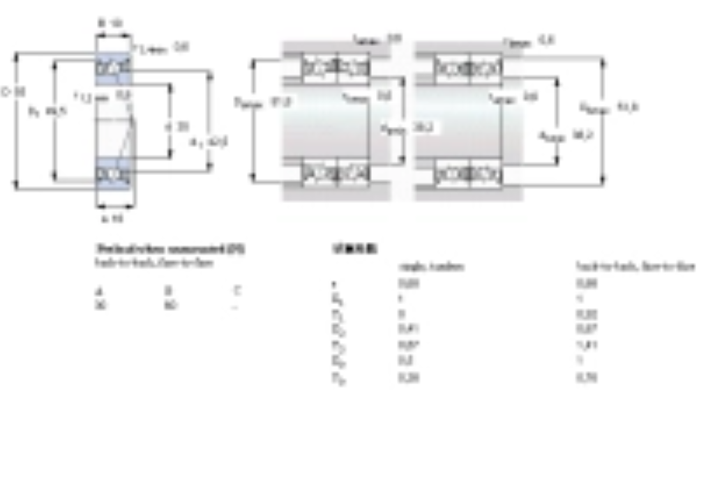 SKF SC71907DB/P7軸承