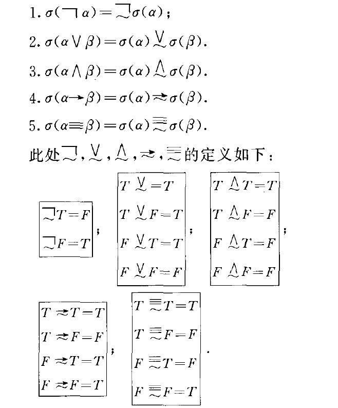 命題演算賦值