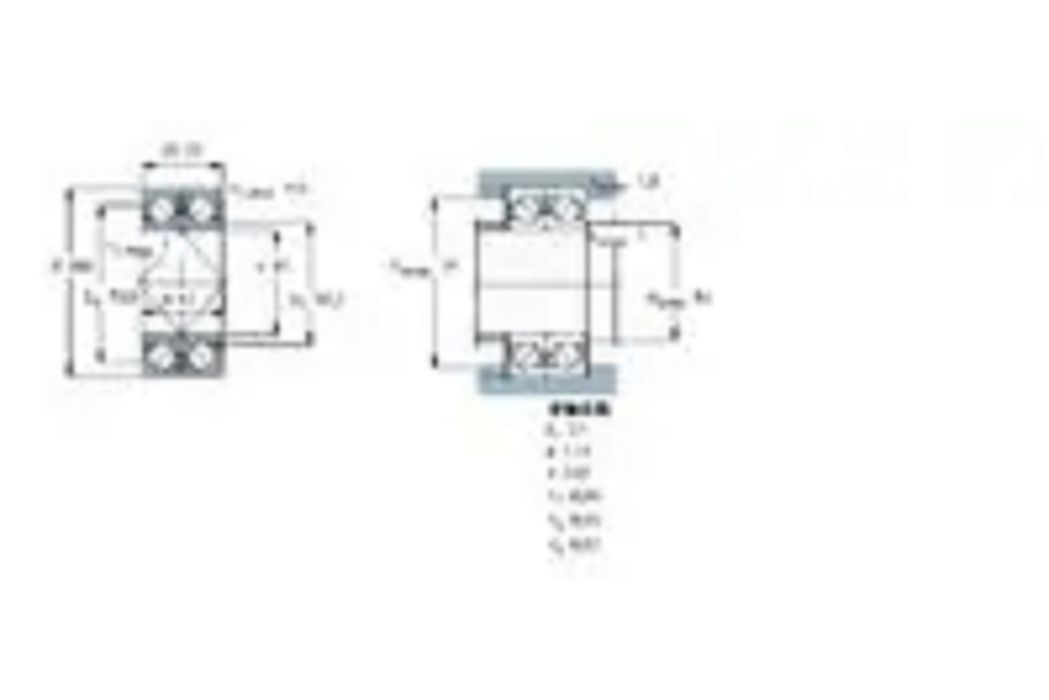 SKF 2*7309BECAP軸承