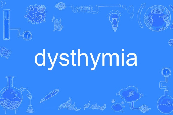 dysthymia