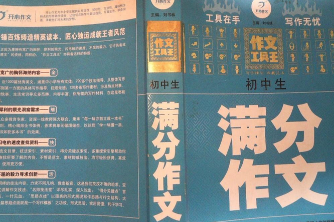 國中生滿分作文(2008年嶺南美術出版社出版的圖書)