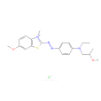 2-[[4-[乙基（2-羥丙基）氨基]苯基]偶氮]-6-甲氧基-3-甲基苯並噻唑氯化鹽