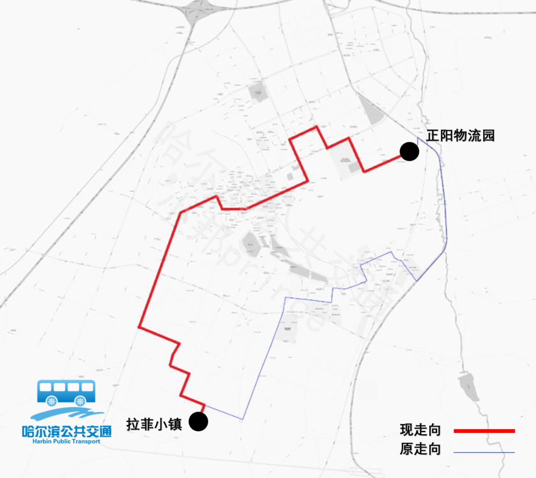 哈爾濱公交哈南新區2號線