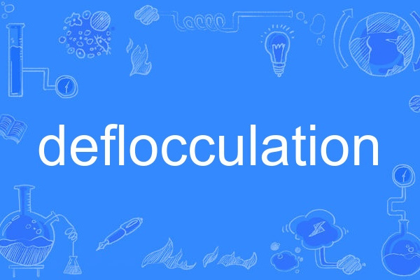 deflocculation