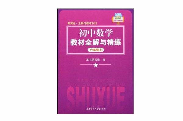 國中數學教材全解與精練：6年級