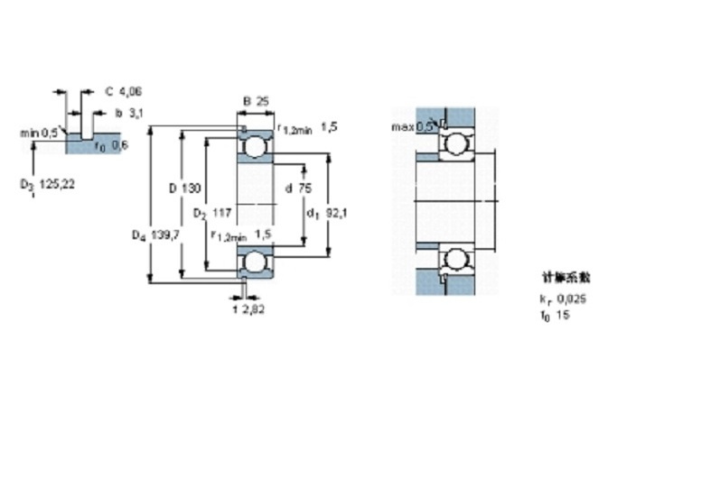 SKF 6215N軸承