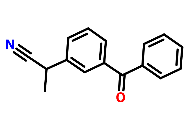 2-（3-苯甲醯基苯基）-丙腈