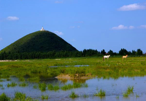 雙合爾山白塔