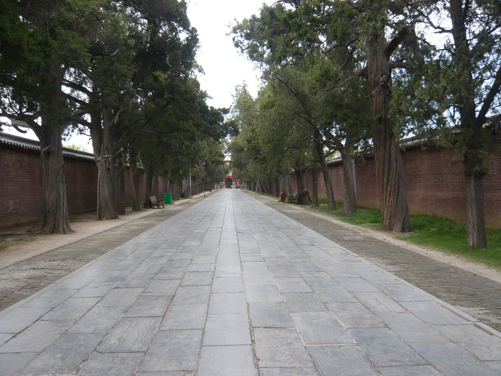 神道(寺、廟、陵、祠碑等參拜場所前的道路)