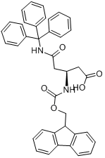 (3S)-3-（芴甲氧羰基氨基）-5-氧代-5-（三苯甲基氨基）戊酸