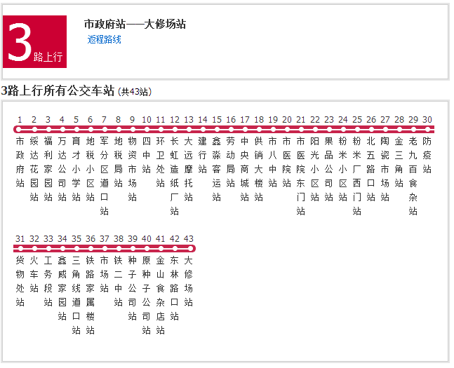 綏化公交3路