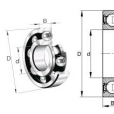 SKF 6302-RS 軸承