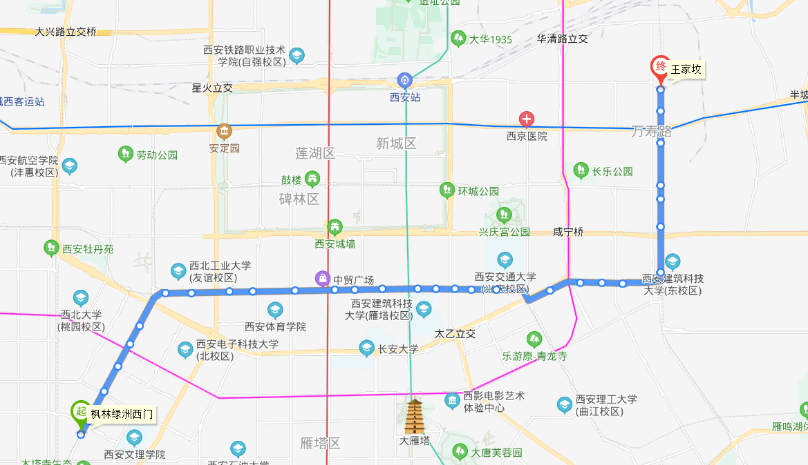 西安公交700路