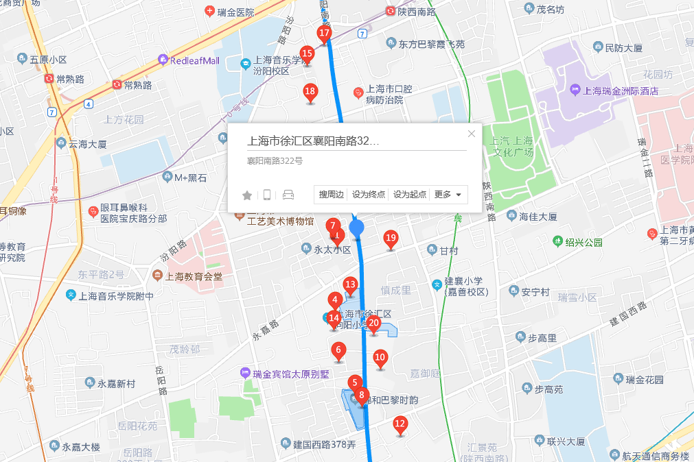 襄陽南路322號