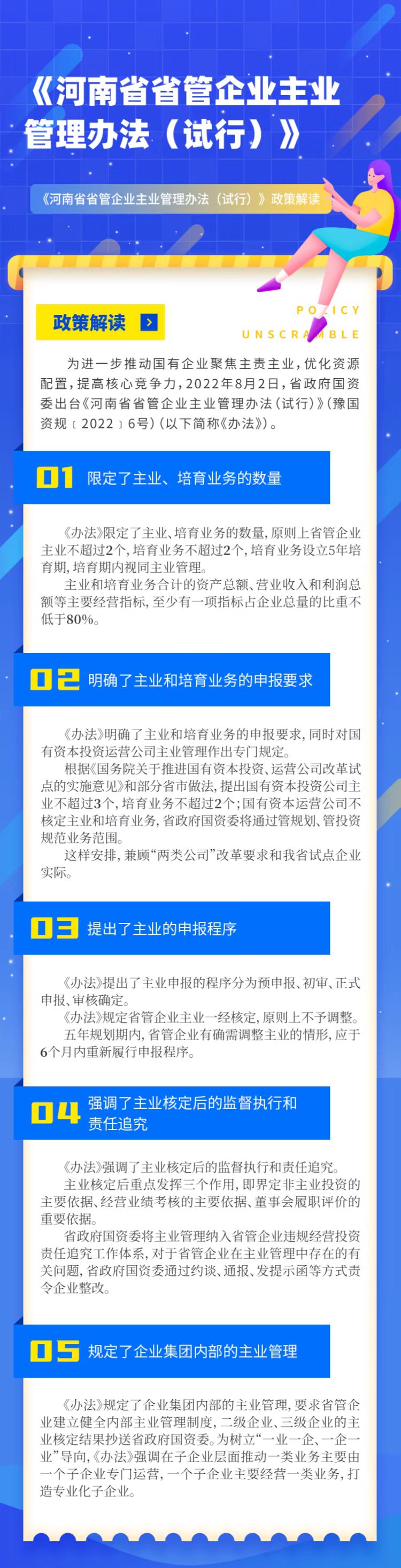 河南省省管企業主業管理辦法（試行）